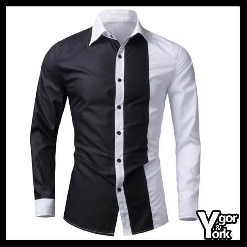 Kemeja Lelaki, White Dress Shirt, Black And White Shirt, Black White Dress, Shirt Dress Casual, Men Shirt, Men Shirt Style, White Shirt Dress, Mens Fashion Summer