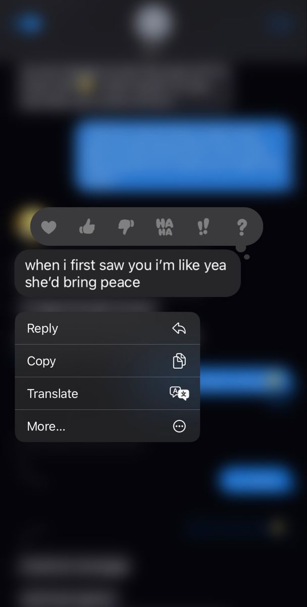 the text message is being displayed on an iphone's screen, and it appears to be