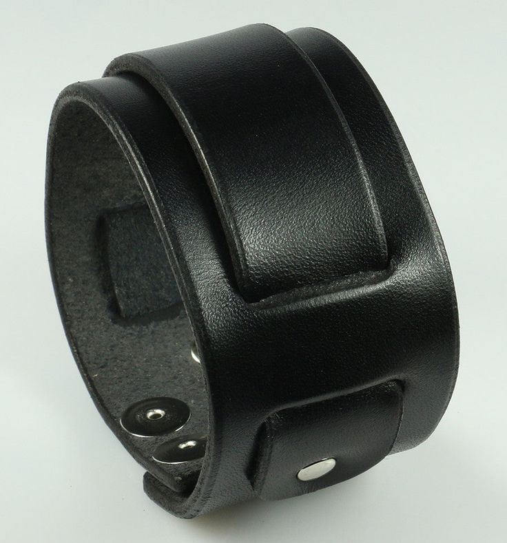 Black Band Wristband For Concerts, Punk Style Leather Cuff Bracelet With Wrist Strap, Adjustable Modern Black Wristband, Modern Adjustable Black Wristband, Punk Leather Cuff Wristband, Modern Black Rectangular Leather Bracelet, Modern Adjustable Leather Wristband, Adjustable Leather Punk Cuff Bracelet, Leather Punk Cuff Bracelet With Wrist Strap