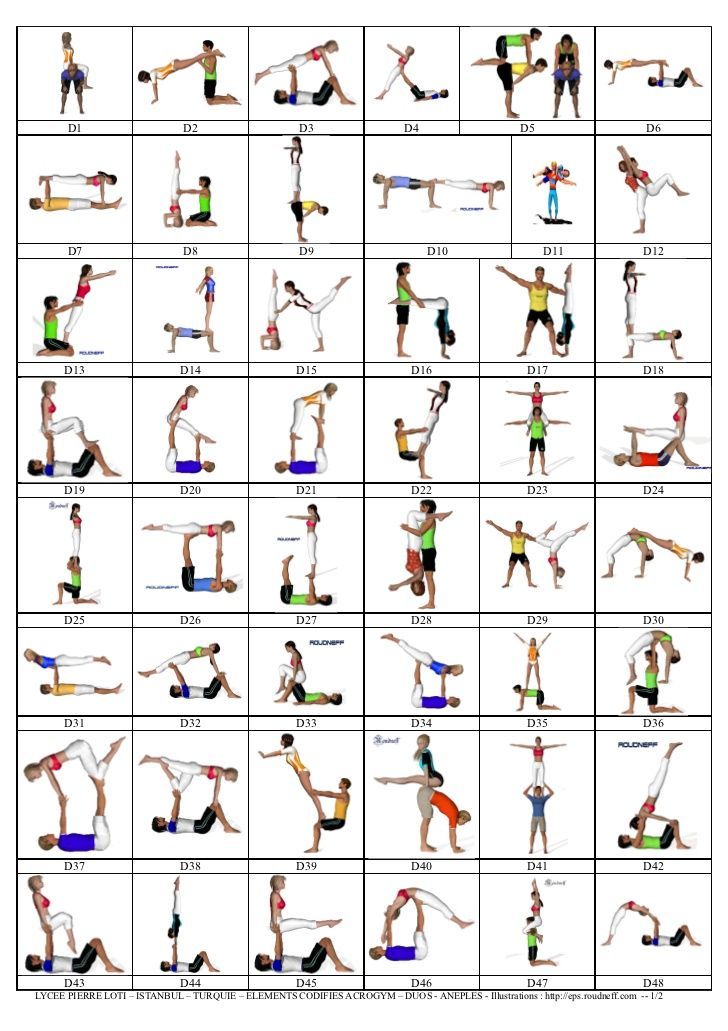 an image of a woman doing yoga poses for the body and arms in different positions