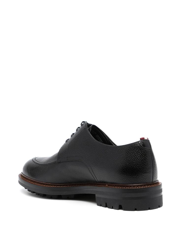 Find BALLY Lace-up Derby Shoes on Editorialist. black leather round toe front lace-up fastening branded insole flat leather sole Lace-up Sneakers With Leather Sole For Work, Black Leather Sole Lace-up Shoes For Business Casual, Modern Lace-up Leather Shoes For Derby, Business Lace-up Shoes With Textured Sole And Round Toe, Black Lace-up Dress Shoes With Textured Sole, Black Leather Lace-up Shoes With Contrast Sole, Leather Lace-up Shoes With Stitched Sole And Flat Heel, Black Calf Leather Oxfords For Derby, Black Wingtip Lace-up Shoes With Textured Sole