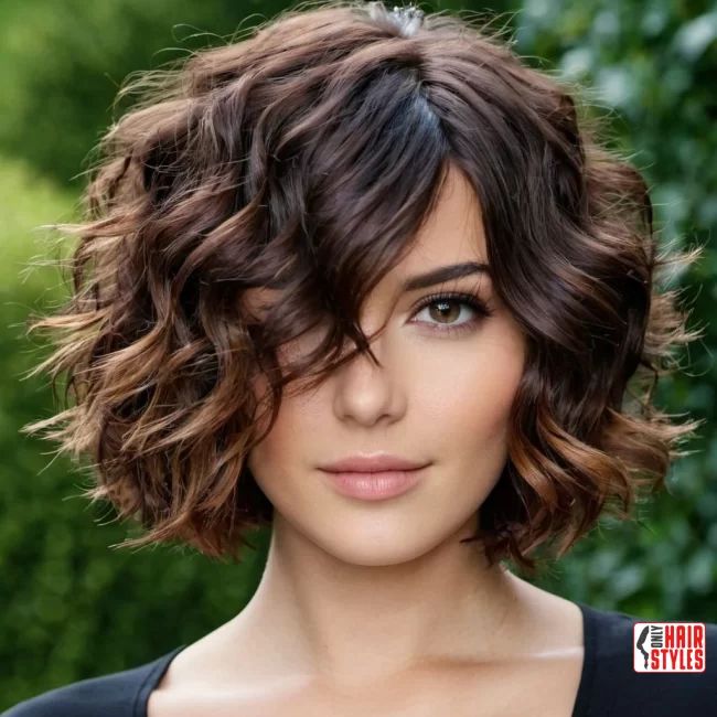 Tousled Bob | 20 Chic Short Hairstyles For Thick Wavy HairThis article explores 20 chic short hairstyles designed to enhance the natural beauty of thick wavy hair, ranging from classic pixie cuts and textured bobs to edgy asymmetrical crops and trendy undercuts. Thick and wavy hair can be a blessing, offering a voluminous and textured canvas for various.. Wavy Bob Hair, Hairstyles For Thick Wavy Hair, Textured Bobs, Curly Bobs, Classic Pixie, Short Wavy Bob, Tousled Bob, Thick Wavy Hair, Be A Blessing