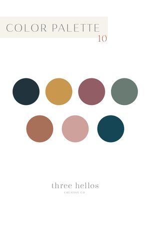 the color palette for three helios