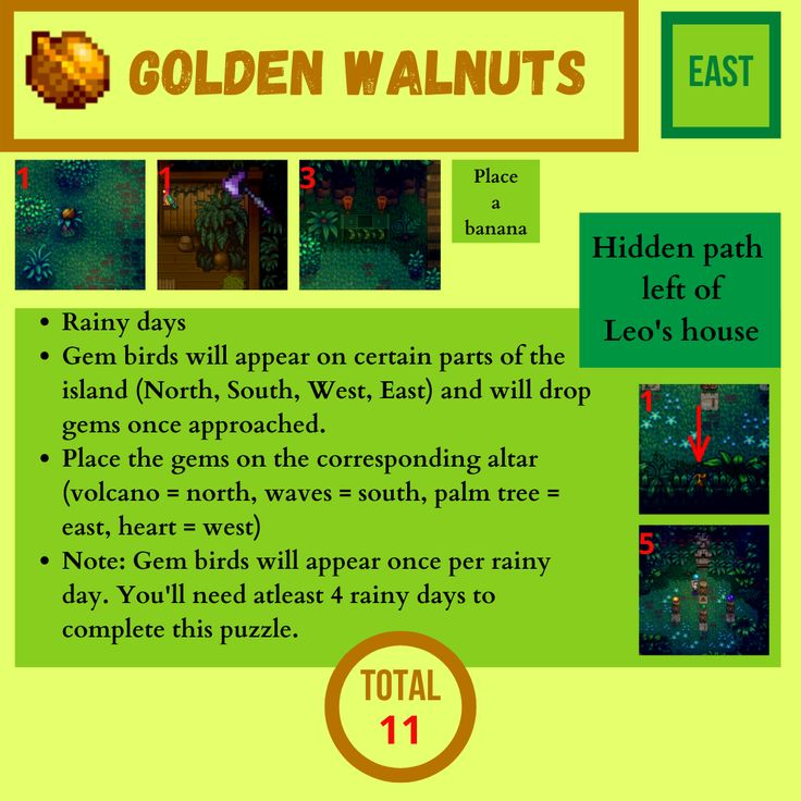 an advertisement for the golden walnuts game