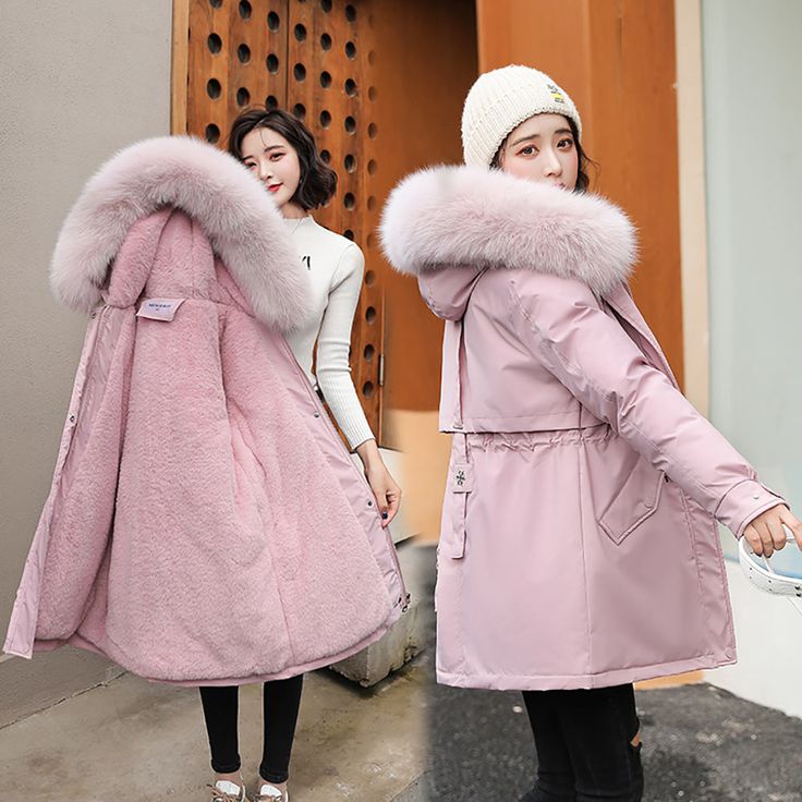 Brand Name: vielleichtStyle: CasualHooded: YesFilling: Polyester FiberOrigin: CN(Origin)Season: WinterClothing Length: RegularAge: Ages 18-35 Years OldClosure Type: zipperModel Number: M812Sleeve Length(cm): FullMaterial: PolyesterThickness: Thick Winter)Fabric Type: BroadclothType: RegularPattern Type: SolidGender: WOMENWeight: 1.3kgDecoration: PocketsWholesales: AcceptedDropshipping: Accepted Winter Jackets Women Parka, Winter Fur Coats, Fur Collar Jacket, Snow Wear, Sweet Clothes, Warm Winter Jackets, Parka Style, Long Parka, Hooded Parka