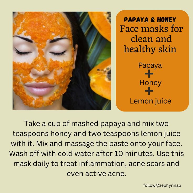 Since it is packed to the brim with such nutrients, antioxidants and other such goodness papaya has umpteen benefits for your skin. Eat a slice of papaya daily and see the improvement in your skin’s health. Facemask Homemade, Toner Diy, Papaya Face Mask, Papaya Mask, Face Cream Diy, Papaya Facial, Facial At Home, Honey Face Mask, Boat Neck Blouse Design