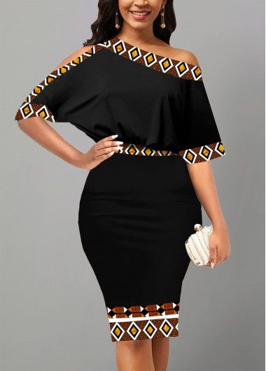 Sophisticated Black Outfits, Casual Classy Outfits Street Style, African Wear Dresses Classy, African Design Dresses Classy, Ankara Dress Designs Chic, African Dresses For Women Classy, Off Shoulder Dress Casual, Classy Dinner Outfits, Kitenge Designs