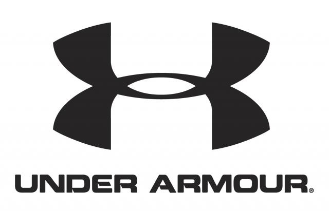 the under armour logo on a white background