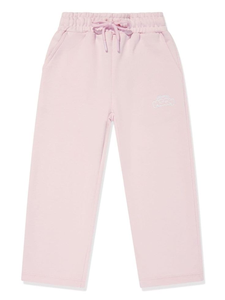 light pink cotton jersey texture embroidered logo at the leg elasticated drawstring waistband slip pockets to the sides elasticated cuffs Msgm Kids, Pink Sweats, Dress With Jean Jacket, Baby Boy Accessories, Burberry Kids, Dolce And Gabbana Kids, Pink Baby Girl, Pink Pants, Kids Logo