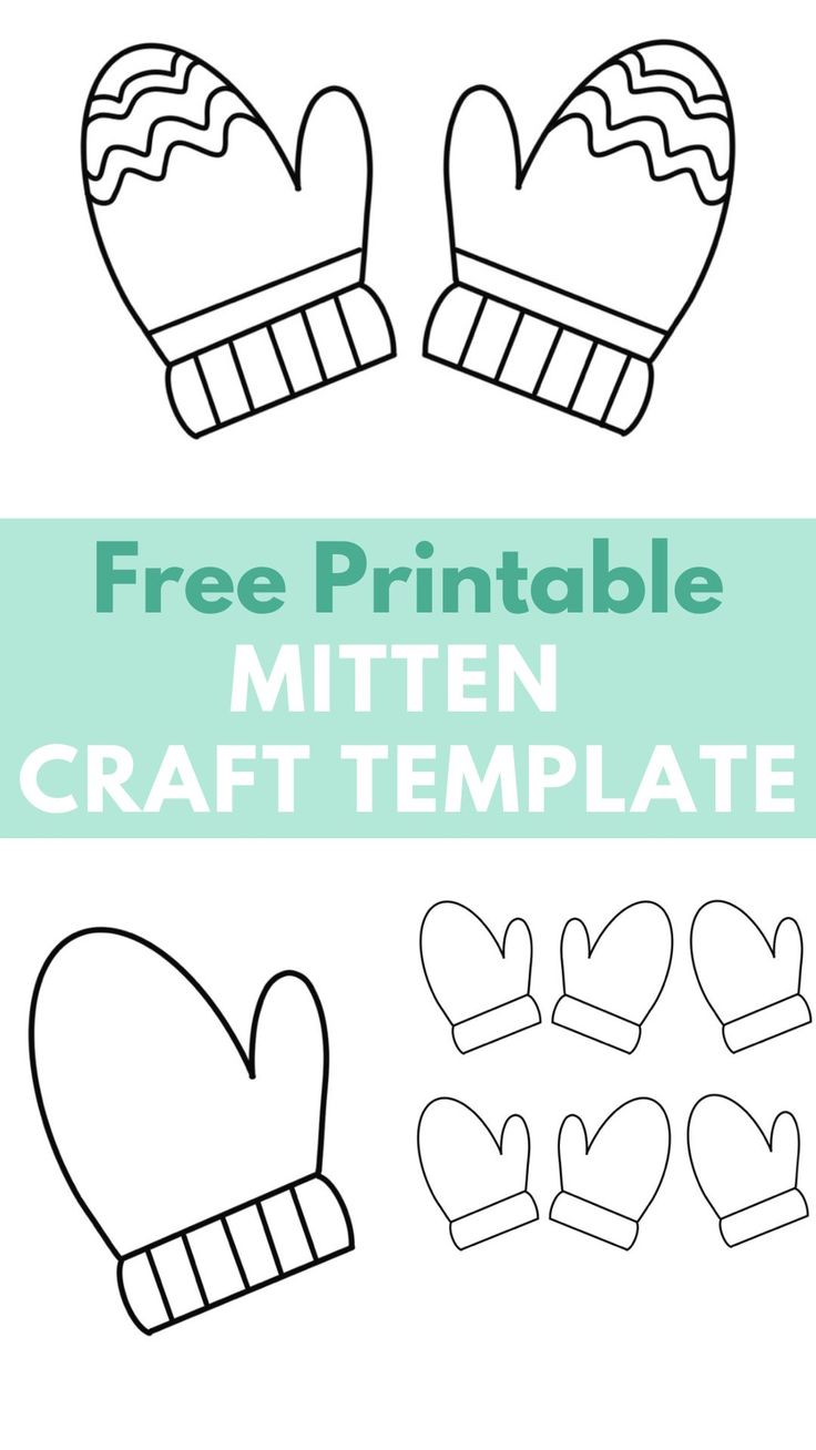 free printable mitten templates Free Mitten Template Printable, Mitten Template, Mittens Template, Crafts With Kids, Fun Winter Crafts, Penguin Craft, Winter Art Projects, Kids Crafting, Winter Mittens