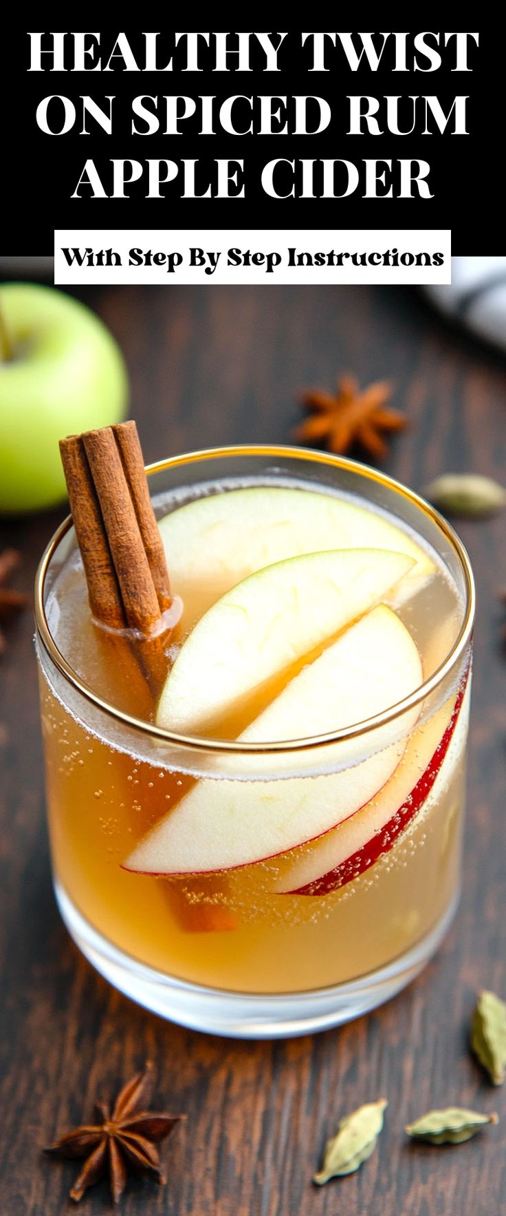 Image for Healthy Twist on Spiced Rum Apple Cider Apple Cider Rum Drink, Spiced Rum Apple Cider, Rum Apple Cider, Spiced Rum Drinks, Christmas Cider, Apple Cider Drink, Apple Cider Recipe, Warm Apple Cider, Gatherings With Friends