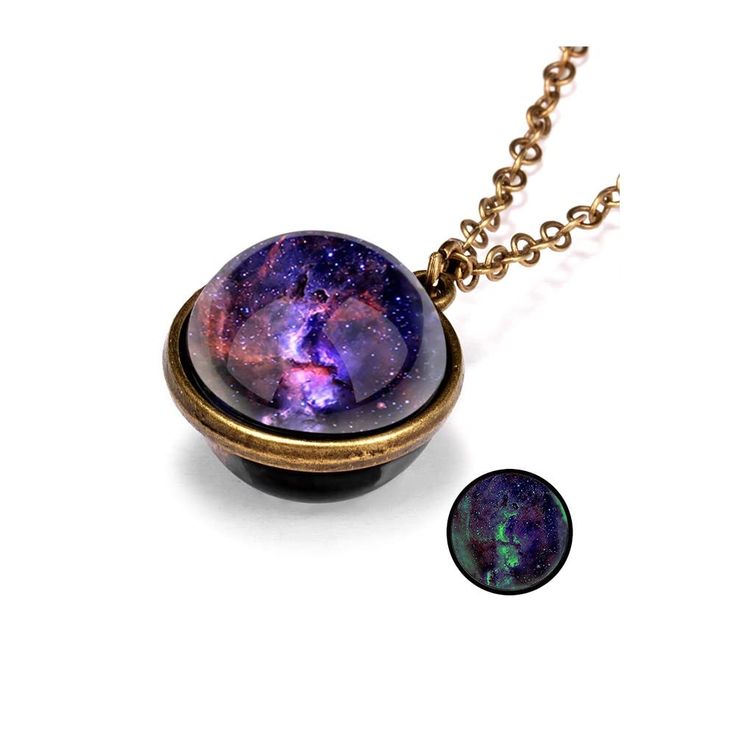 PRICES MAY VARY. Galaxy Planet Pendant Necklace:these glass universe necklaces feature double the glass to a round ball,and it is glow in the dark,so cute and beautiful necklace,great gift for your family and friends. Glow in the Dark Necklace--The necklace is luminious / fluorescent, they will glows in the dark. After absorbing sunlight, ultraviolet light, and electric light, it glows in the dark,Which is miraculous and surprise you. Material:the necklace is made of glass and and environmentall Magical Necklace Fantasy Art, Evil Eye Necklaces, Universe Necklace, Glow In The Dark Necklace, Planet Pendant, Planet Jewelry, Dark Necklace, Moon Earth, Men Friends