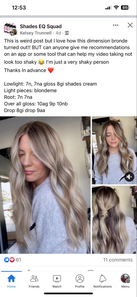 Natural Blonde Hair Color Highlights, Shades Eq Cream Color Chart, Blonde Lowlights In Blonde Hair Formula, Dimensional Blonde Redken, Blonde Lowlights Shades Eq, Shades We Toner Formulas, Root Melt Shades Eq, Mushroom Blonde Shades Eq, Ash Lowlights On Blonde Hair Formula