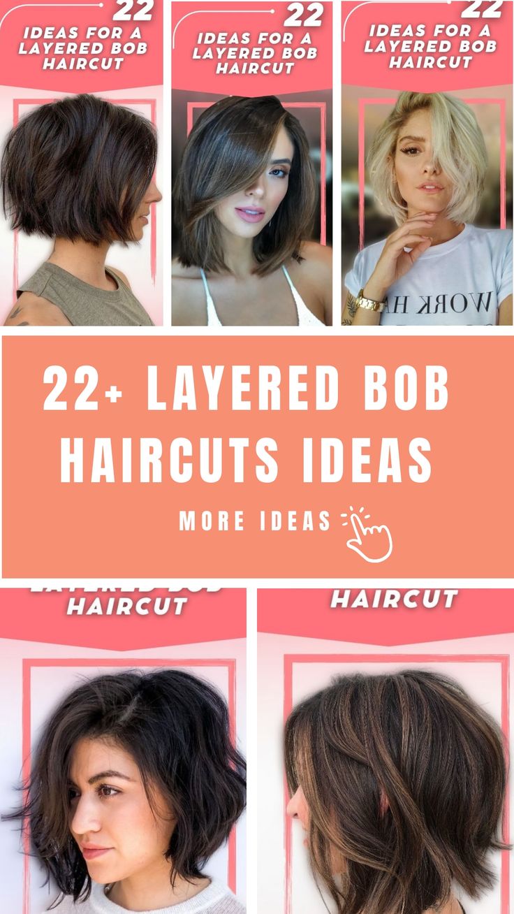 You might think that you’ve outgrown the layered bob haircut, but it’s actually appropriate for anyone of any age. One reason is that you can adjust a layered Short Layered Bob With Side Bangs, Asymmetrical Layered Bob, Layered A Line Haircut, A Line Bob With Layers, Short Layers Bob, Short Angled Bob Haircut, Layered Bob Haircuts For Women, Bob Haircut With Layers, Medium Layered Bob Haircuts