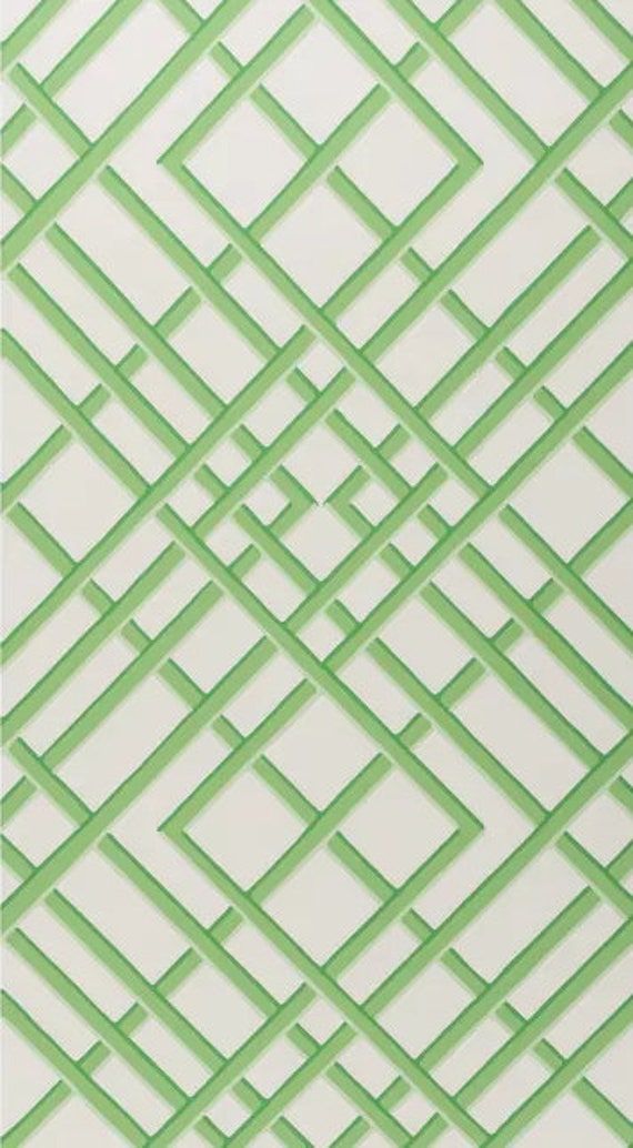 an abstract green and white background with intersecting lines in the shape of rectangles