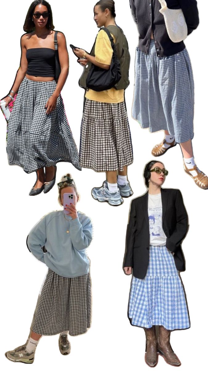 Japan Fall Outfit, Gingham Skirt Outfit, Skirt Outfit Winter, Casual Work Outfits Women, Winter Skirt Outfit, Gingham Skirt, Pinterest Outfits, Outfit Winter, Casual Work Outfits