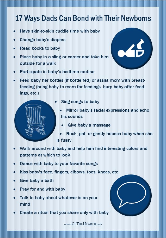 a blue and white poster with instructions on how to use the baby's diaper