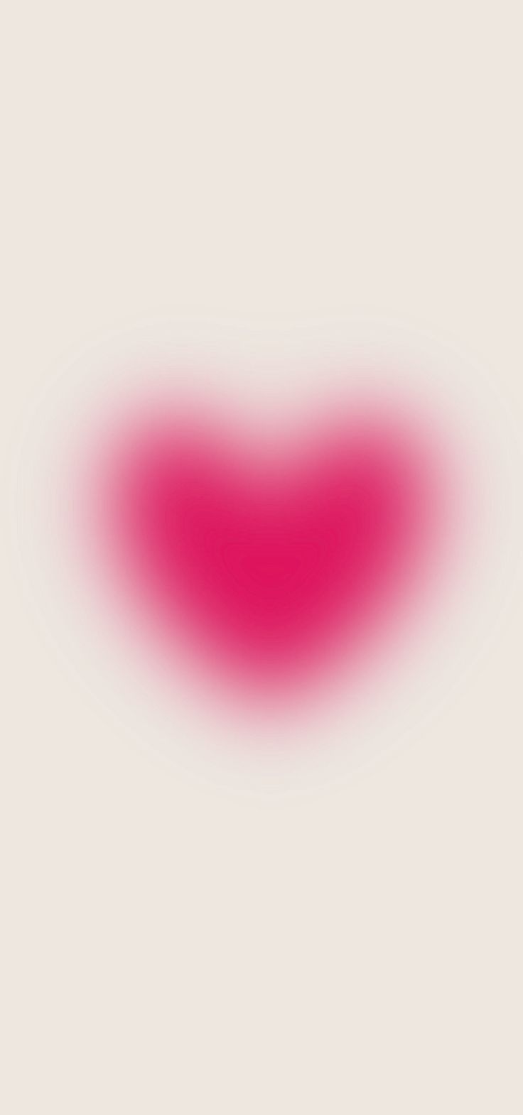 a red heart shaped object on a white background with space for the word love written below it