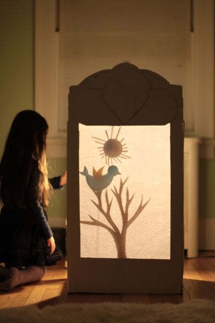 🍀Cub & Clover🍀 Shadow Puppet Theatre, Shadow Theatre, Puppet Theatre, Toy Theatre, Kids Theater, Puppet Theater, Shadow Art, Shadow Play, Shadow Puppets