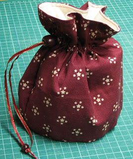 a small bag sitting on top of a cutting board