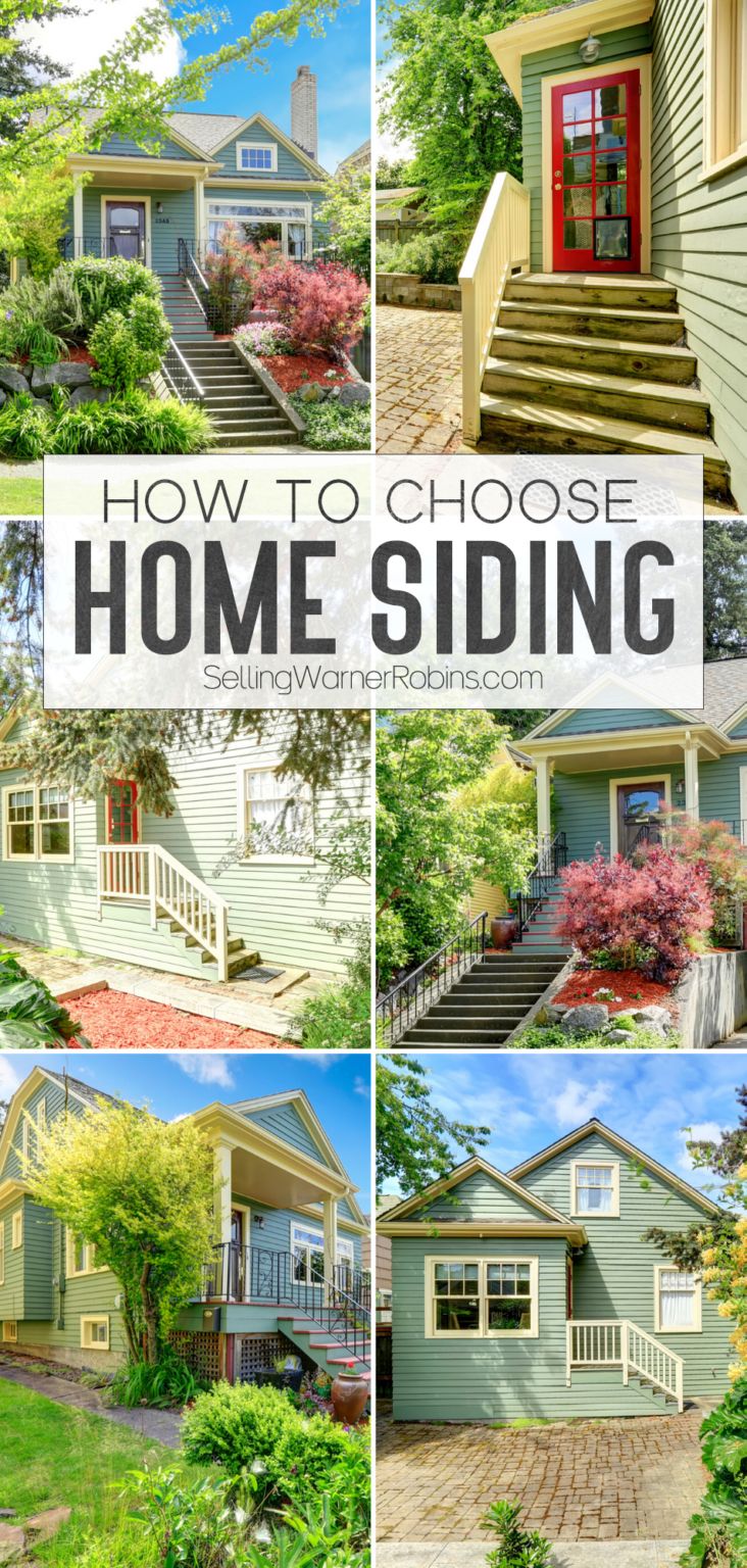 how to choose the right home siding for your house and make it look like they are going