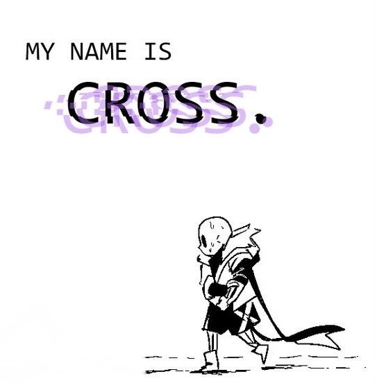 a black and white drawing of a person holding a book with the words'my name is cross '