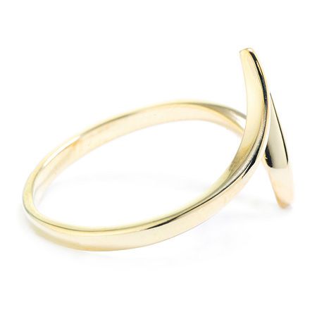 Ring Style: Bands, Stackable RingsFeatures: Nickel FreeStone: No StoneMetal Color: YellowMetal: 14k Gold Over SilverBand Width: Care: Polishing ClothCountry of Origin: Imported Minimalist Open Band Jewelry With Shiny Finish, Elegant Gold Bypass Ring With Round Band, Yellow Gold Rings With Simple Open Band Design, Simple Open Band Yellow Gold Ring, Gold Stackable Rings With Open Band Design, Yellow Gold Open Band Ring With Simple Design, Gold Stackable Rings With Simple Open Band Design, Elegant Gold Bypass Ring With Open Band, Gold Sterling Silver Ring With Shiny Finish