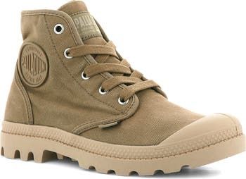 Palladium Pampa Hi Bootie (Women) | Nordstrom Casual Low-top Lace-up Boots With Lug Sole, Casual High-top Combat Boots With Textured Sole, Casual Mid-top Lace-up Boots With Rubber Sole, Casual High-top Lace-up Boots With Lug Sole, Casual Lace-up Boots With Lug Sole For Outdoor, Casual Combat Boots With Reinforced Heel For Outdoor, Casual Lace-up Boots With Studded Rubber Outsoles, Casual High Ankle Platform Lace-up Boots, Casual Lace-up Combat Boots With Studded Outsoles