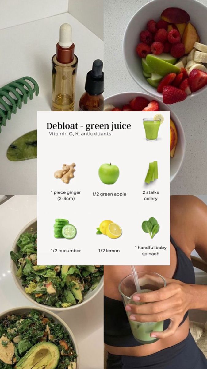 Debloat green juice recipe - Refreshing green juice to reduce bloating - Cucumber, celery, ginger, and spinach juice - Hydrating drink for digestion and detox - Anti-bloat juice for a flat stomach - Nutrient-dense green juice for reducing water retention - Anti-inflammatory green juice for a lighter feeling - Healthy green juice to refresh and rejuvenate Debloat Juice, Reduce Water Retention, Flush Out Toxins, Health Cooking, Energizing Food, Healthy Food Inspiration, Easy Healthy Meal Prep, Healthy Food Dishes, Juicing For Health