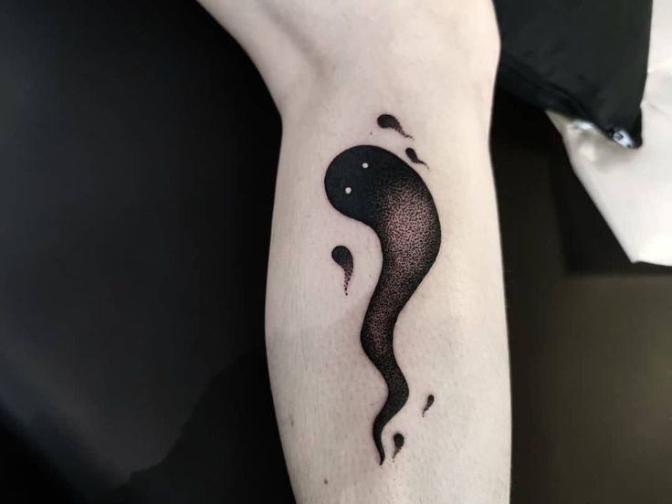 a person with a tattoo on their arm