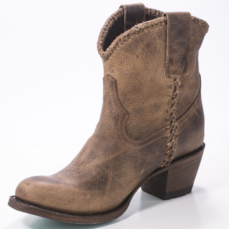 Cowboy Boots Light Brown, Western Brown Mid-calf Boots With Leather Sole, Brown Western Mid-calf Boots With Round Toe, Western Style Brown Mid-calf Boots Medium Width, Brown Western Mid-calf Boots With Reinforced Heel, Lane Boots, Casual Ankle Boots, Low Heel Boots, Handmade Boot