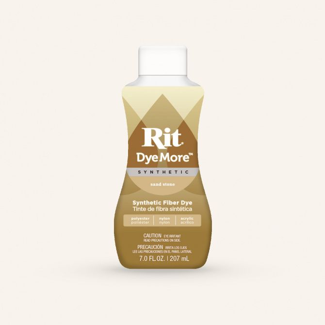 a bottle of rtt dyemore synthetic hair dye on a white background with the words,