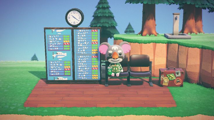 the animal crossing game is playing on its own platform, and it's very easy to use