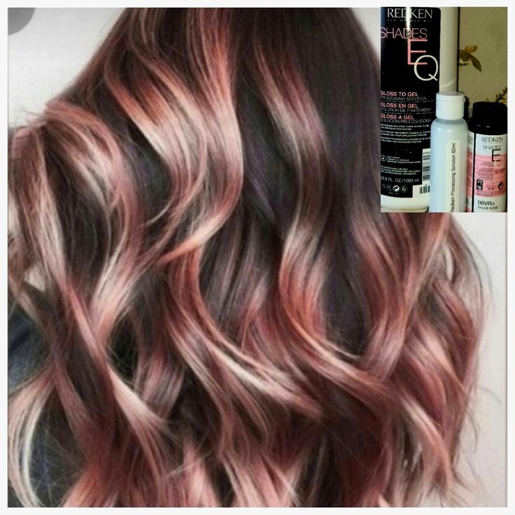 Redken Shades Eq Hair Gloss (Toner) Color: 06vro Mauve Rose Type: Demi-Permanent Standard Size: 2 Fl.Oz New ~Authentic ~Description Redken Shades Eq Isn’t Your Run-Of-The-Mill Hair Gloss. In Fact, It’s The Haircolor That Thinks It’s A Conditioner And Delivers Fast, Professional Color Results. After A Gloss Service, You'll Leave The Salon With Healthier Looking And Feeling Hair With Beautiful Shine. The Formula Is Infused With Amino Acids That Help To Condition The Hair And Leave It Looking Super Subtle Hair Color, Trendy Fall Hair Color, Winter Hair Color Trends, Dark Ombre Hair, Warm Hair Color, Winter Hair Colors, Rambut Brunette, Hair Gloss, Redken Shades