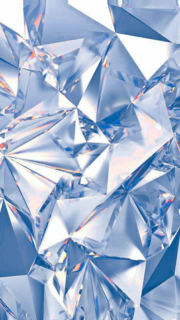 an image of many shiny diamonds in the air