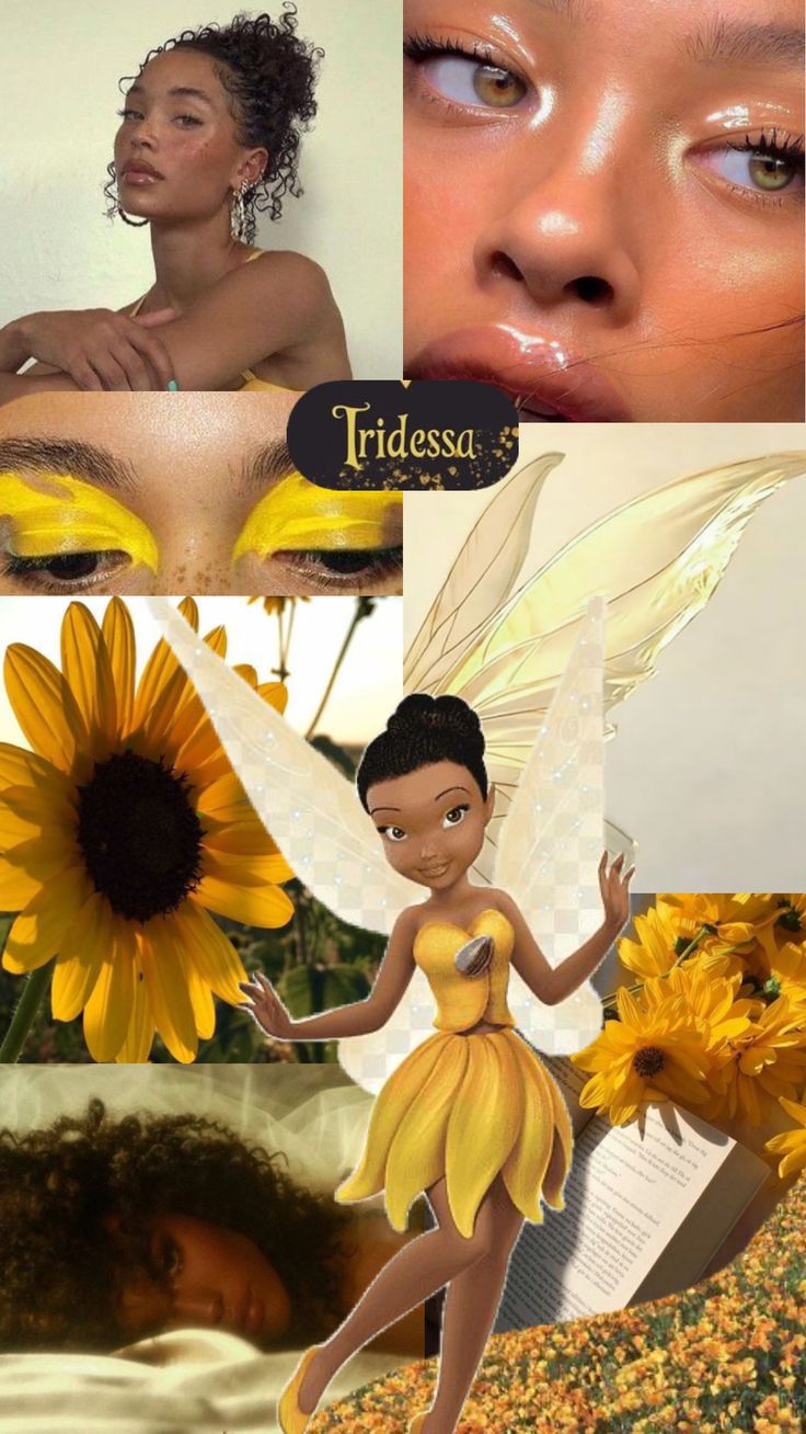 a collage of different pictures with sunflowers