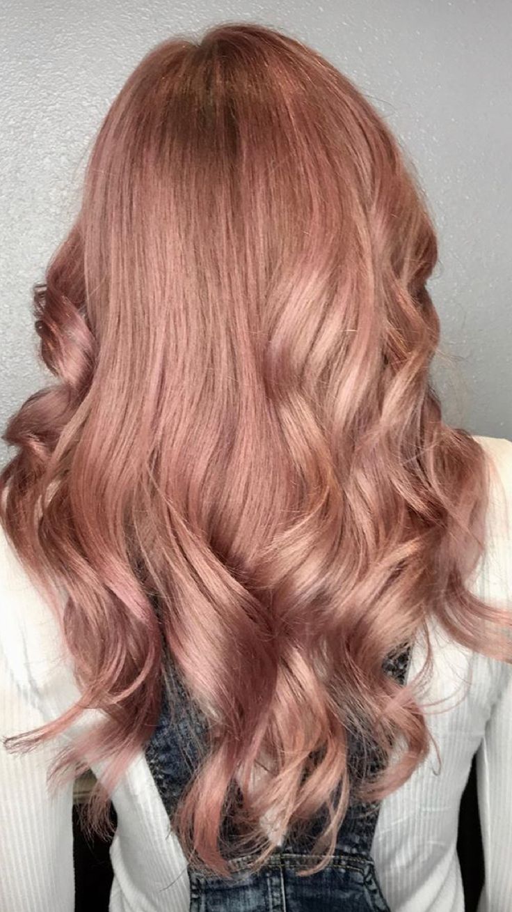 Pale Rose Gold Hair, Rose Gold Glaze Hair, Honey Pink Hair, Copper Rose Gold Hair, Redhead Style, Dark Strawberry Blonde Hair, Rose Gold Hair Blonde, Rose Gold Blonde, Champagne Hair