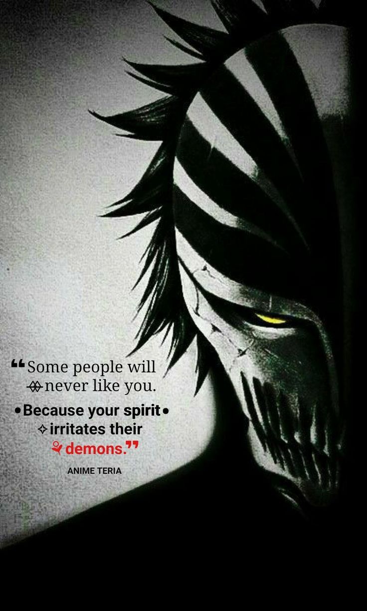 a poster with an image of a man's face and the words, some people will never like you because your spirit is demon