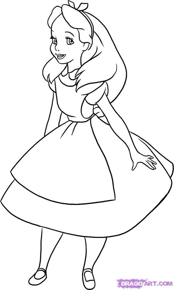 princess aurora from the disney movie coloring pages