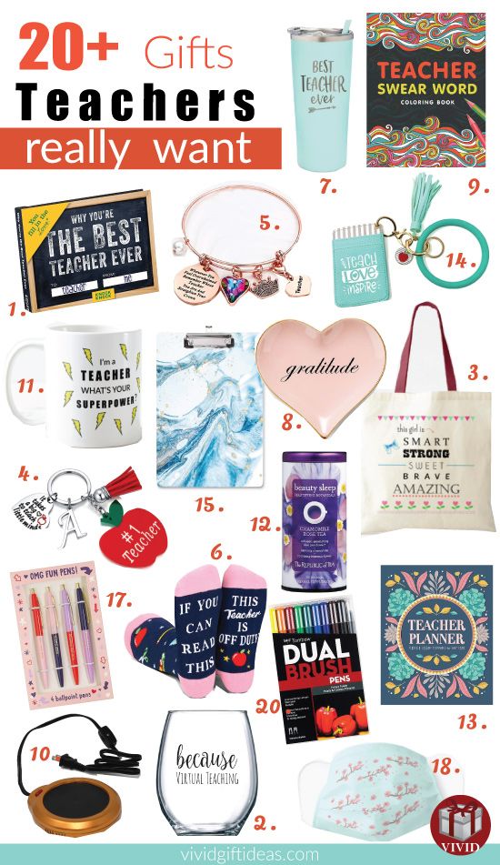 gifts for teachers that are really want