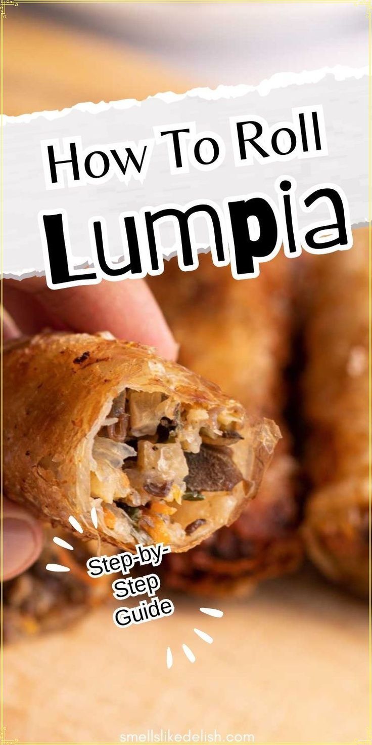 how to roll lumpa with text overlay that says how to roll lumpa