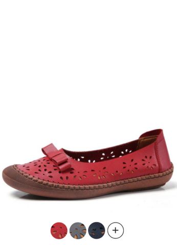 Merida Flats – Ultra Seller Shoes Casual Red Leather Shoes For Spring, Leather Shoes With Cushioned Footbed For Spring, Spring Leather Shoes With Cushioned Footbed And Round Toe, Red Round Toe Slip-ons For Spring, Spring Slip-on Leather Shoes With Cushioned Footbed, Spring Leather Slip-on Shoes With Cushioned Footbed, Red Casual Summer Loafers, Casual Flats With Perforated Toe Box, Red Leather Shoes With Round Toe For Spring