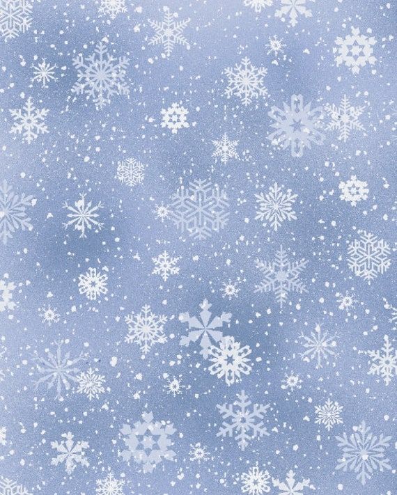 snow flakes on a light blue background