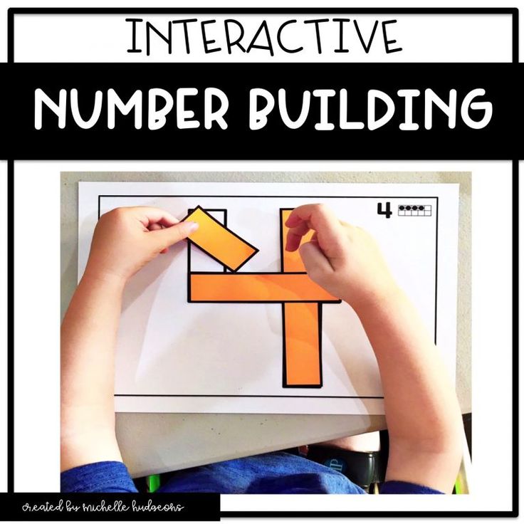 an interactive number building game for kids to practice numbers and build their own letter recognition skills