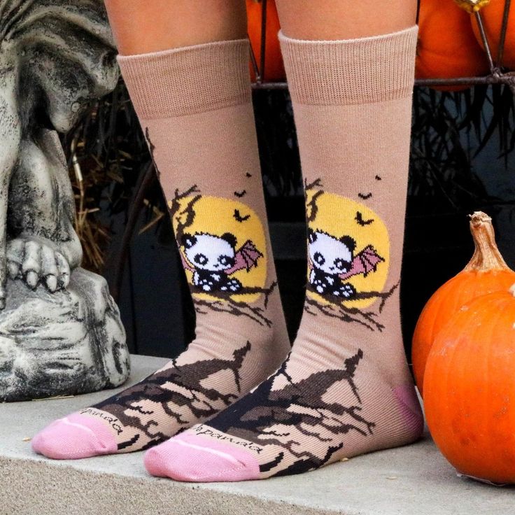 This is an animal from the land of dreams. Cute and mysterious. Totally unique and fun sock to inspire the imagination. Great for Halloween. 85% Cotton, 10% Nylon, 5% Spandex. High-quality fabric that will not rip or tear - Very Comfortable. Best if washed in cold water. With your purchase, the Sock Panda donates socks to someone in need. Thank you. Panda Sitting, Panda Socks, Sitting In A Tree, Fun Socks, Cat Socks, Sock Game, Gift Sets For Women, Custom Socks, Warm Socks