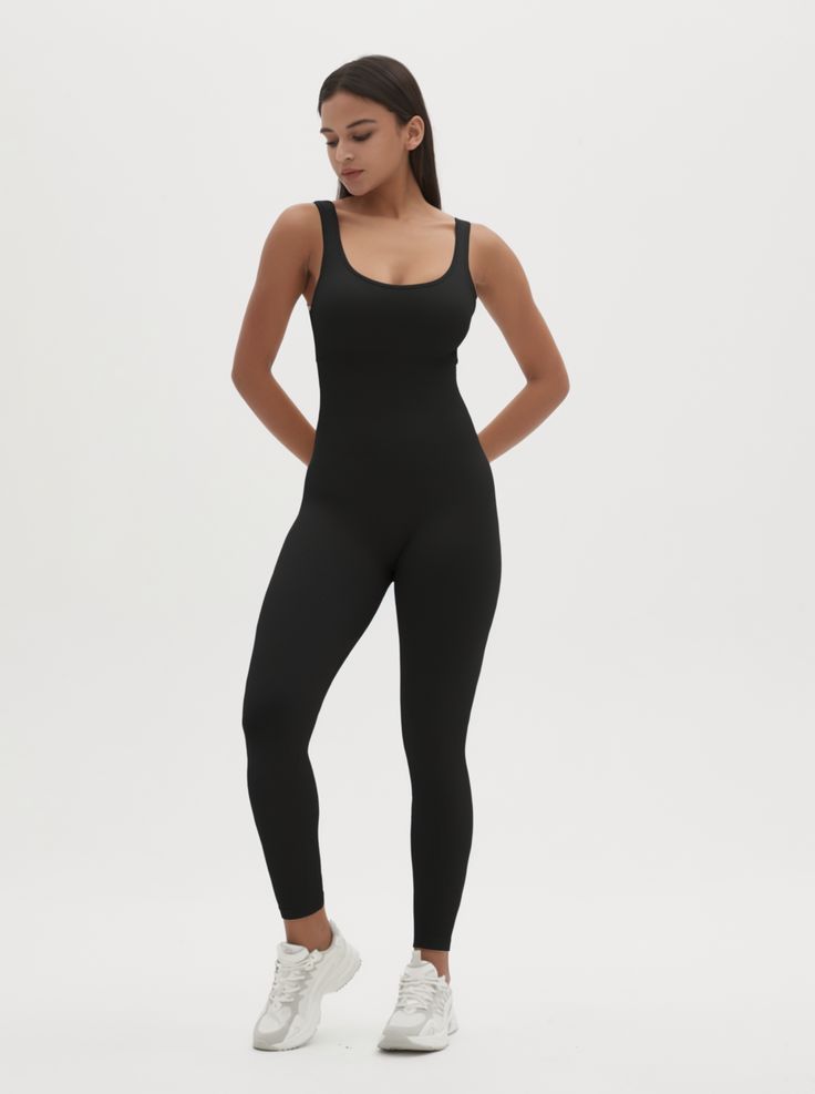 Why We Love It: The Nola Scoop Neck Hourglass Ribbed Bodysuit offers a blend of elegance and comfort, making it an ideal addition to your activewear collection. Designed with a flattering silhouette and made from ribbed fabric, this bodysuit ensures you look and feel your best during any activity. Fit and Features: Scoop neckline for a stylish and flattering look. Ribbed fabric provides a comfortable, stretchy fit that contours to your body. Buttery soft material feels like a second skin, ensuri Fitted Scoop Neck Workout Bodysuit, Fitted Ribbed Bodysuit For Workout, Fitted One-piece Athleisure Bodysuit, Seamless Scoop Neck Bodycon Bodysuit, Stretch Ribbed One-piece Bodysuit, Full Body Suit, Tank Bodysuit, Ribbed Bodysuit, Ribbed Tank