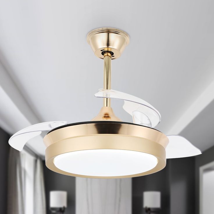 a modern ceiling light in a hotel room