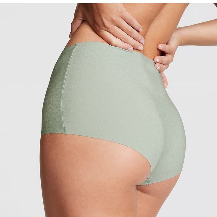 Available In Green & Beige The Takeaway: Your Incognito Base Layer Underneath It All, This Go-To Style Features A Classic Mid Rise And Seamless Design For No-Show Comfort. Most Coverage: More Is More! Designed To Completely Cover Your Bum Mid Rise Seamless Raw-Cut Edges No Show Through 4-Way Stretch, Sweat Wicking, Quick Dry Fabric Imported 11226603 Composition Body: 71% Recycled Polyamide, 29% Elastane Gusset: 100% Cotton No Flaws New Bundle For Great Prices Summer Shapewear Brief Shorts, Green Stretch Seamless Bottoms, High Waist Seamless Green Bottoms, Green Seamless Stretch Bottoms, Daywear Shapewear Bottoms In Short Length, Short Length Shapewear Bottoms For Daywear, Daywear Shaping Shorts, Seamless Green Loungewear Bottoms, Shaping Daywear Bottoms In Short Length