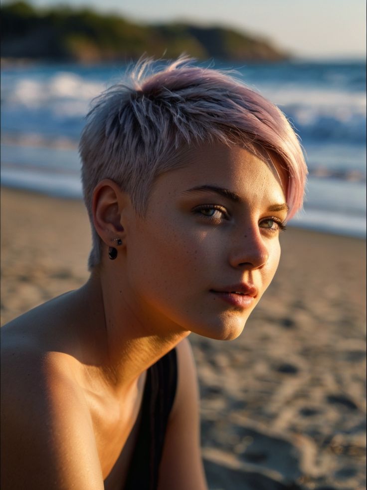 Very Short Pixie Cuts, Short Hair Images, Asymmetrical Hairstyles, Short Hair Pixie Cuts, Short Sassy Hair, Edgy Short Hair, Haircut Inspiration, Hairdos For Short Hair, Sassy Hair