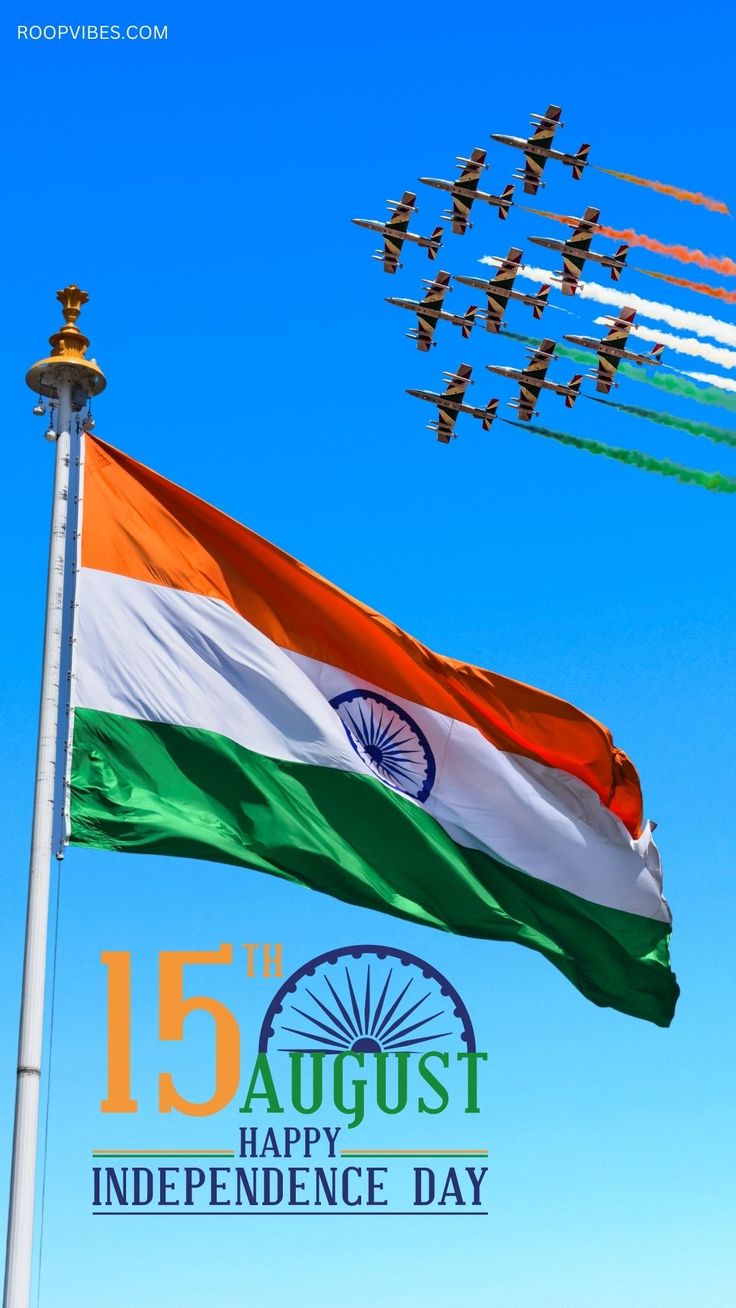 Explore a unique collection of Independence Day wishes, Independence Day images, Independence Day status and slogans. Want to send a patriotic message to your friends and family? Looking for the perfect quote to share? Find all that and more in our Independence Day article. It's everything you need to make this 15th August feel truly special. Click now and celebrate the day with pride at RoopVibes.com! Independence Day Wishes Images, Independence Day Status, Status Dp, Independence Day Quotes, Independence Day Wishes, Galaxy Wallpapers, Patriotic Quotes, Cool Galaxy Wallpapers, Independence Day Images